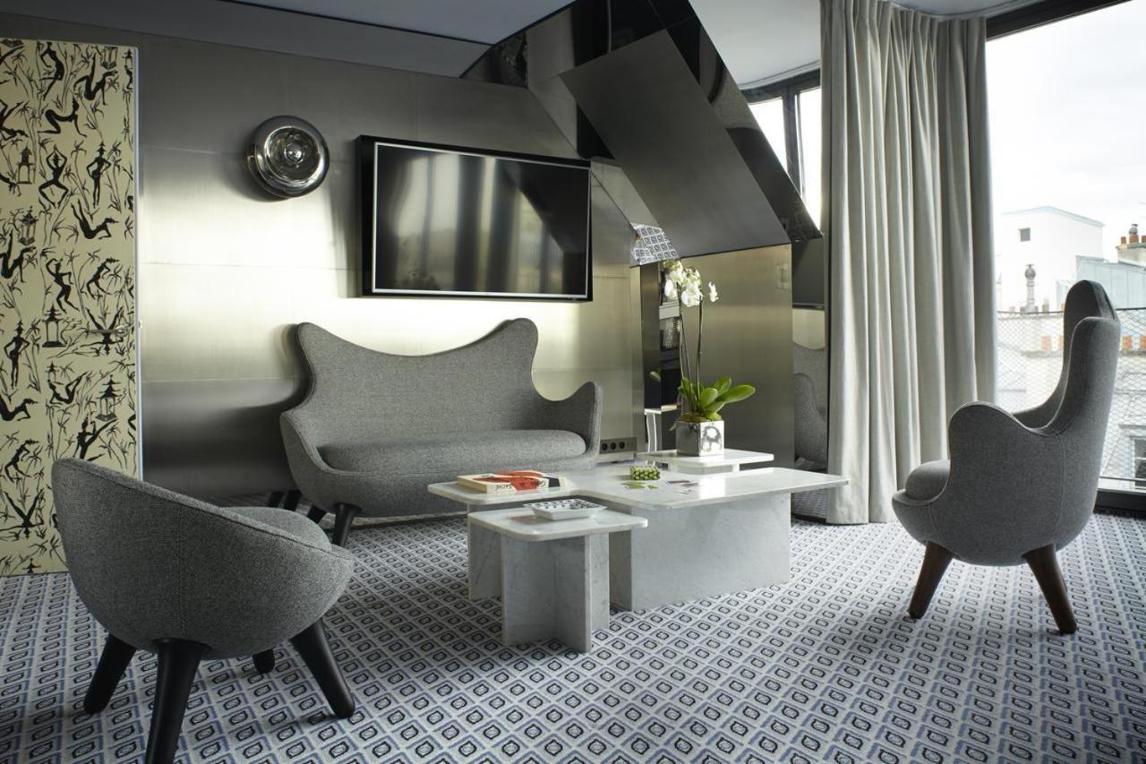 Sublime Suite A Saint Germain Des Pres Paris Luaran gambar